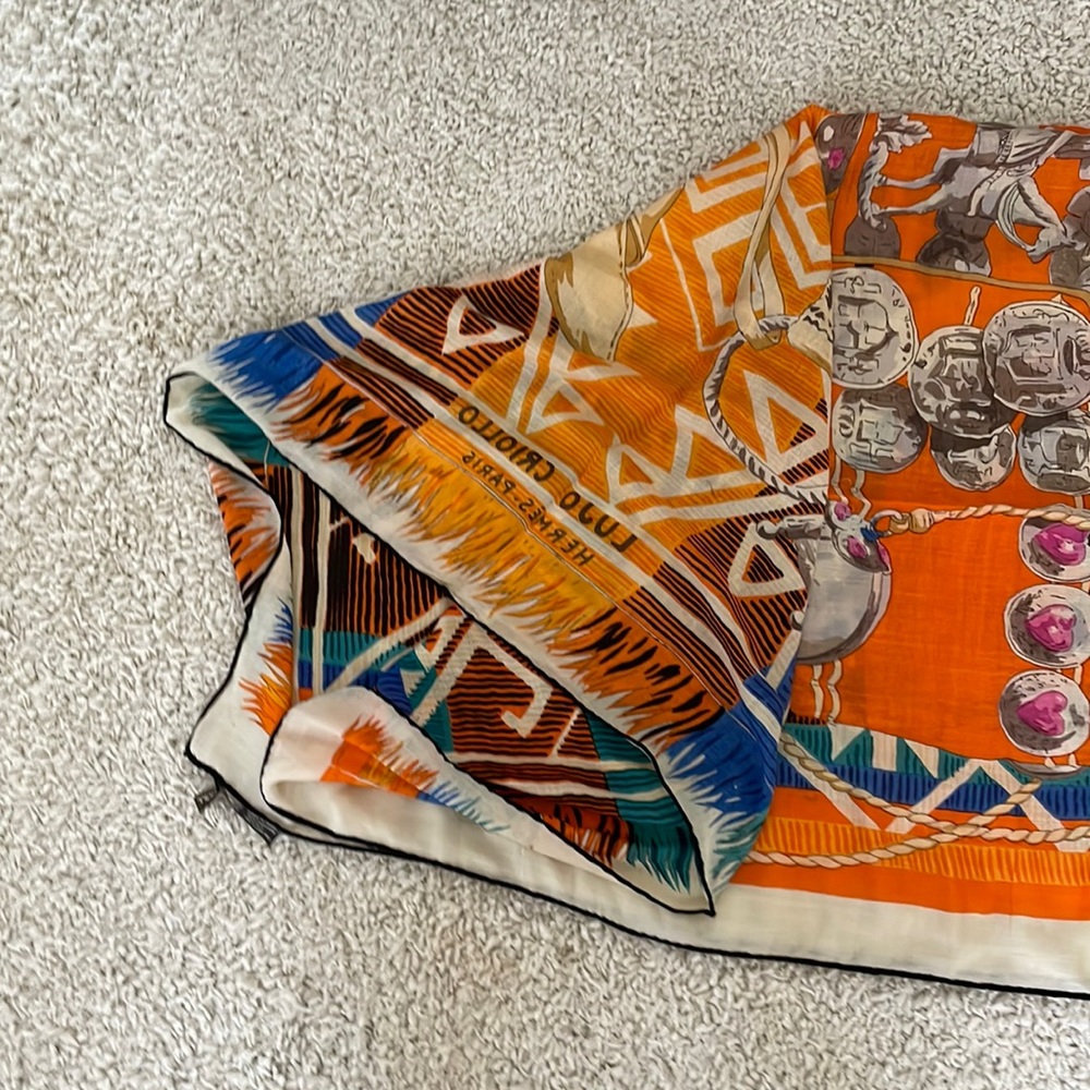Hermes scarf
